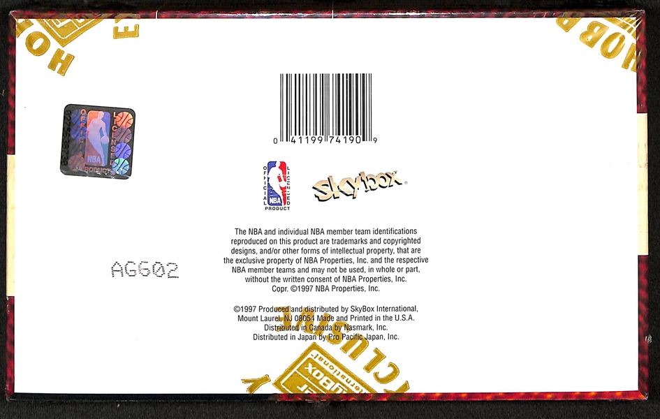 1997-98 Skybox Premium Series One Sealed/Unopened Hobby Box (24 packs w/ 8 cards per pack)